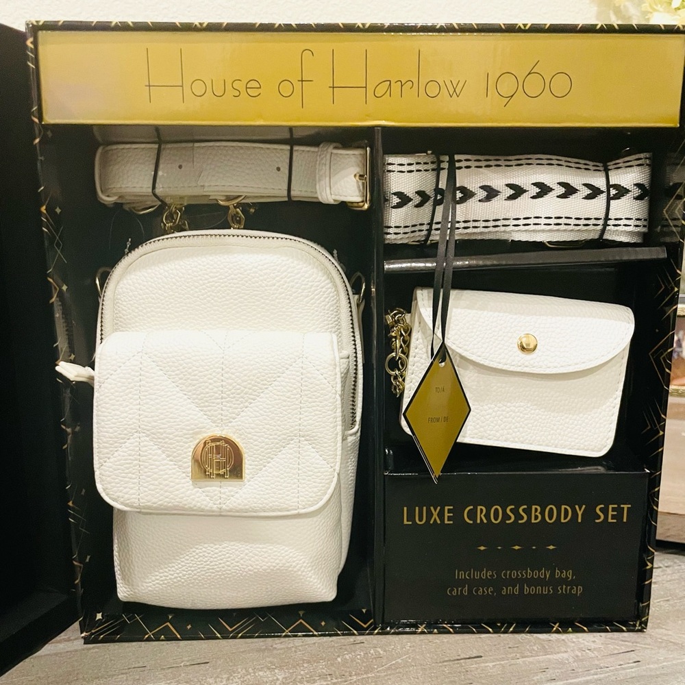 NIB House of Harlow Crossbody Set